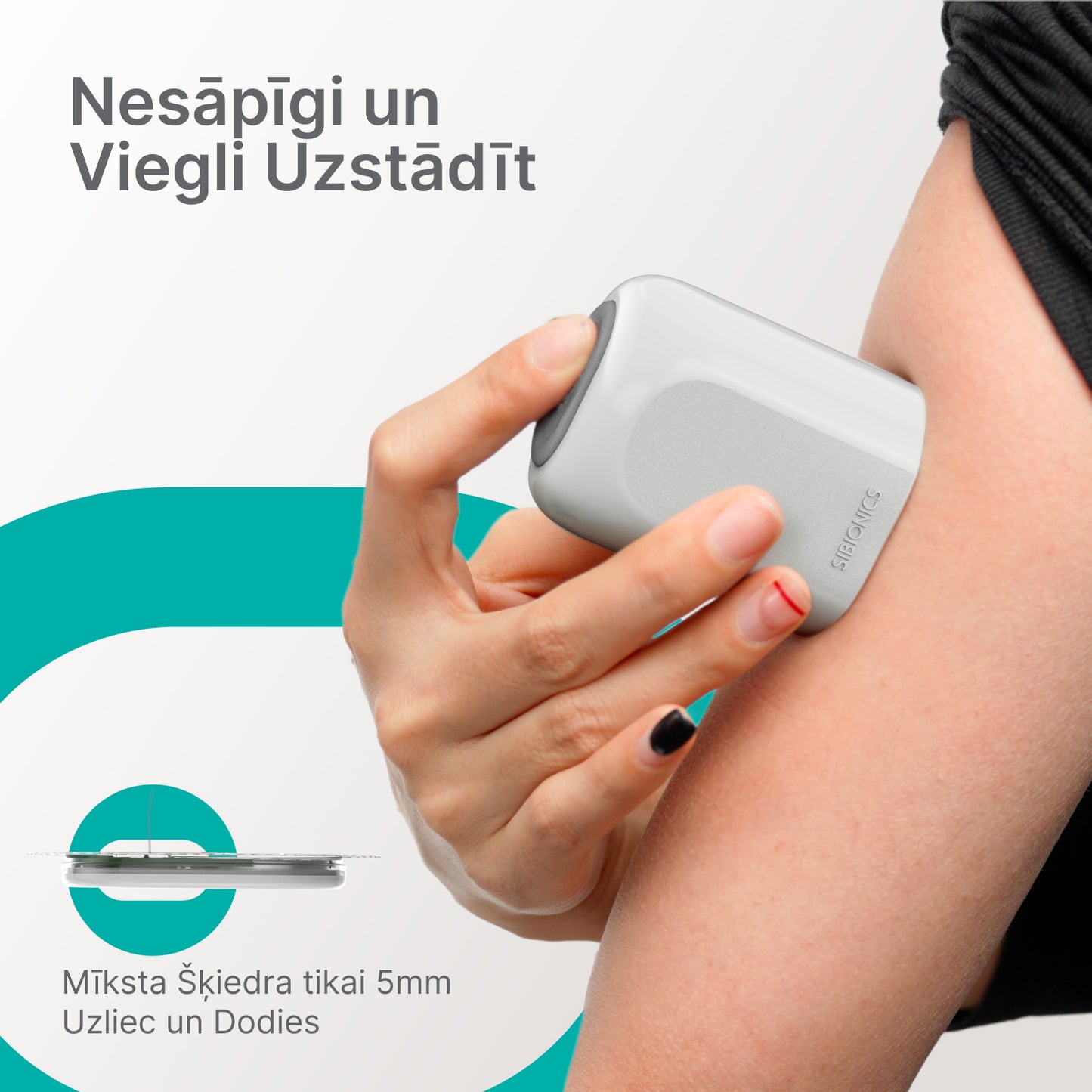 SiBionics GS3 nepārtrauktās glikozes monitorēšanas (CGM) sistēma